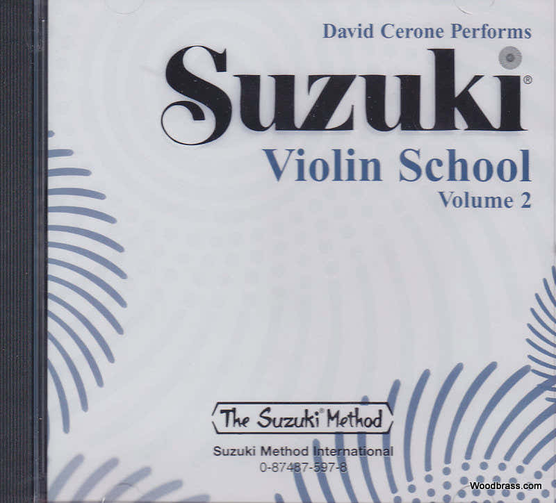 Suzuki Violin School Vol.2 - Solo CD (David Cerone esegue)