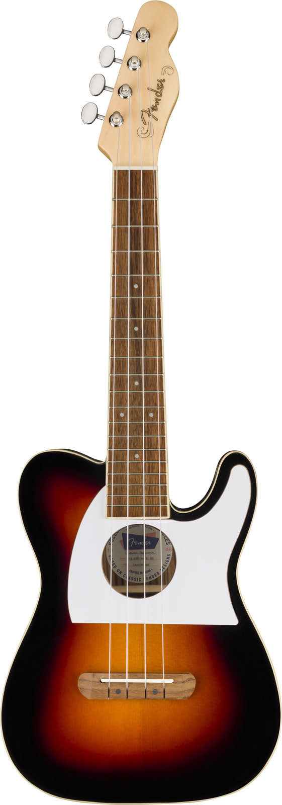 Telecaster Fullerton Uke WN Sunburst a 2 colori