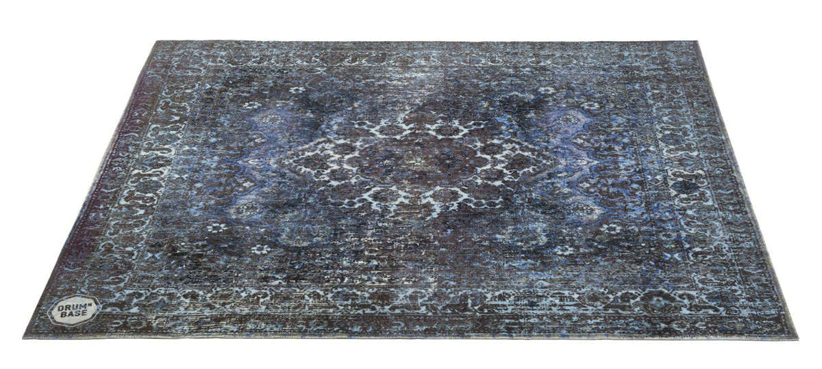 VP130-BLU Tappeto Vintage Persian 1.30 X 0.90M Antiscivolo Blu