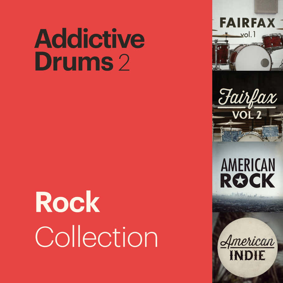 Addictive Drums 2 Collezione Rock