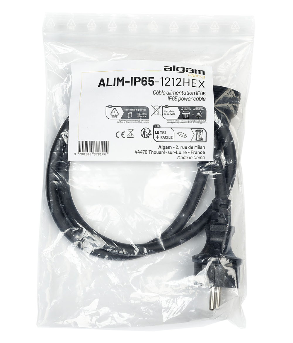 Cavo di alimentazione IP65 per IP Par 1212 Hex