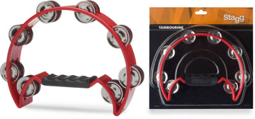 Tamburello 1/2 Luna 16 Piattelli Rosso