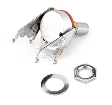 250K 15A potenziometro audio con curva logaritmica, stile a innesto e asse pieno