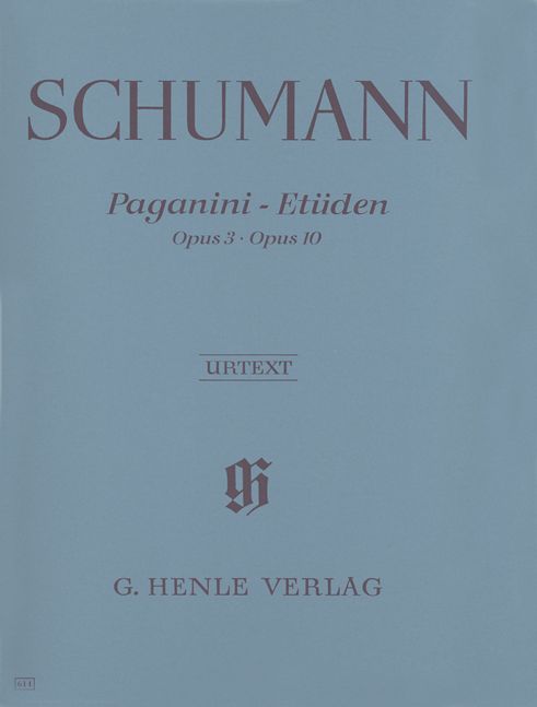 Schumann R. - Studi di PAGANINI Op. 3 e Op. 10