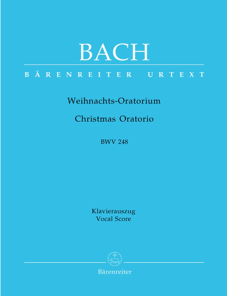 J.S. - Oratorio di Natale Bwv 248 - Riduzione corale pianoforte