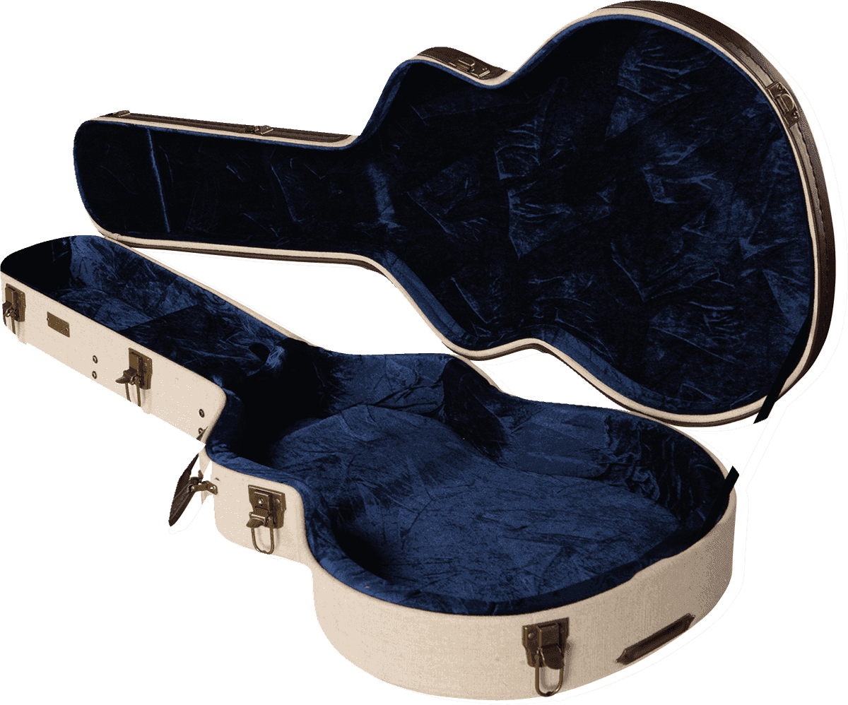 Custodia Semi-Hollow Deluxe in Legno Beige - GW