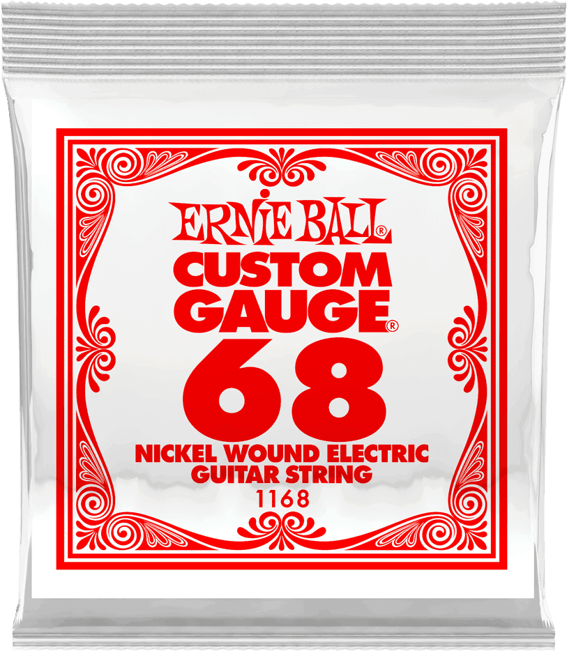 .068 NICKEL WOUND ELECTRIC GUITAR STRINGS