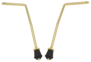 BDS7-105-BR Piedi Cassa Curvi 10.5mm X2 Dorati