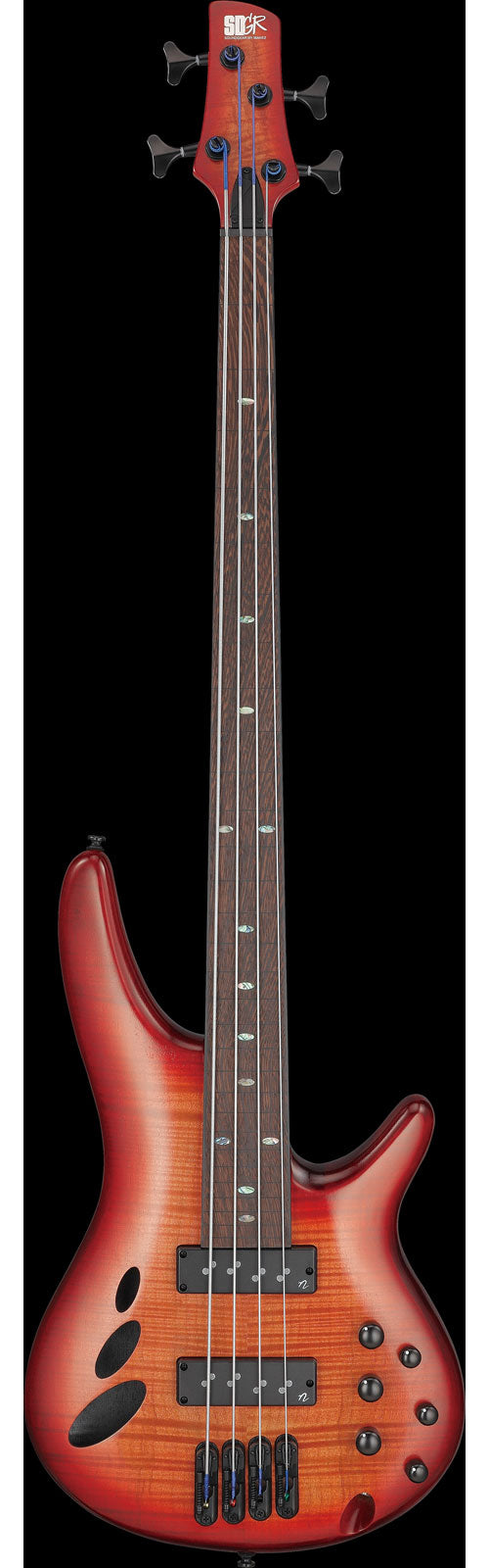 SRD900F-BTL Burst marrone topazio Bass Workshop