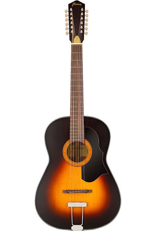Vintage Hootenanny 12 Sunburst Vintage Nitro Alta brillantezza