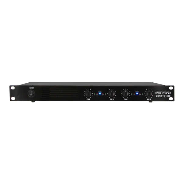 Definitive Audio QUAD 1U 150D