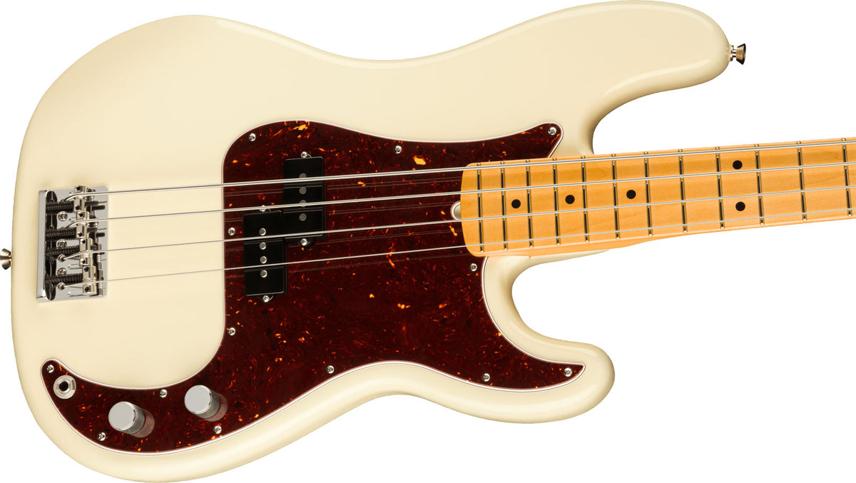 Precision Bass American Professional II Mn Bianco Olimpico