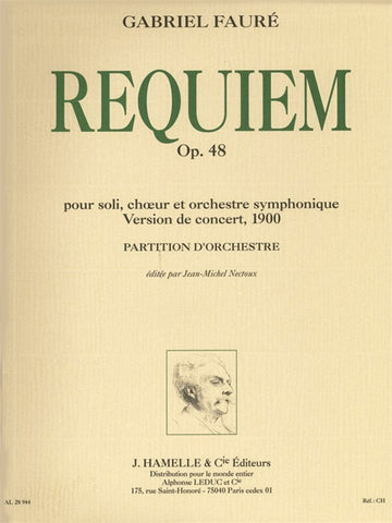 Requiem Op. 48 - Version 1900