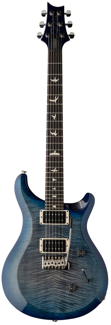 Custom 24 S2 Grigio sfumato nero blu Burst