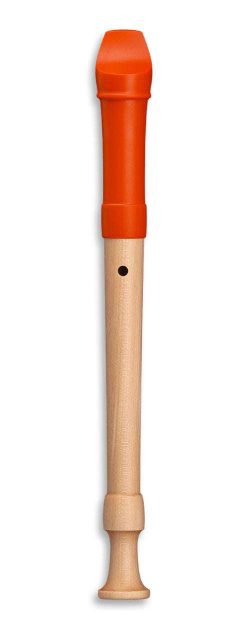 Soprano Fipple 17414 - Arancione (Diteggiatura Barocca)