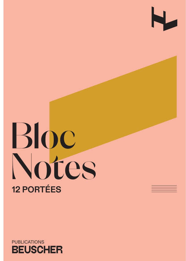 Blocco Note 12 Pentagrammi