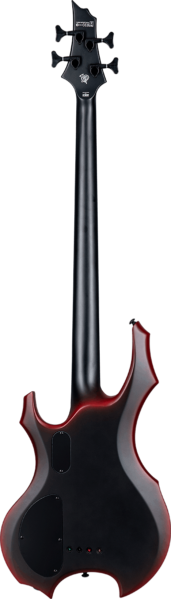 Fl-4 Fred Leclercq Nero Rosso Burst Satinato