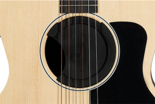 GIBSON GENERATION ACOUSTIC SOUNDHOLE COVER FEEDBACK SUPPRESSOR WITH PICKUP ACCESS