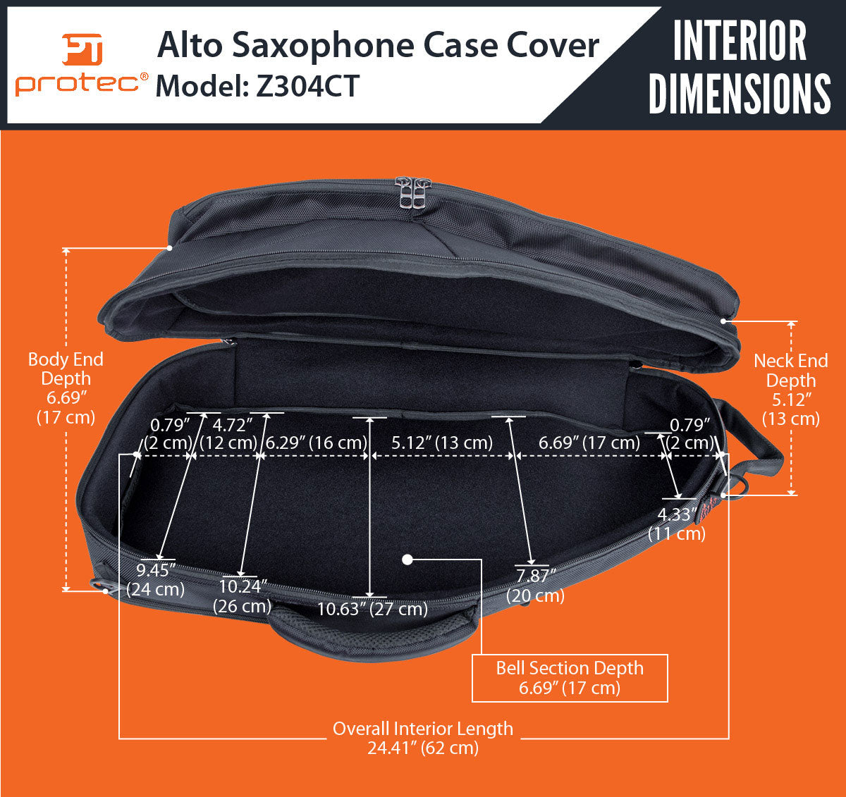 Custodia Per Astuccio Micro Zip Sax Alto