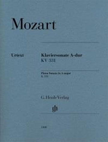 Mozart W.a. - Sonata per pianoforte in La maggiore KV 331 (300i) (con Alla Turca)
