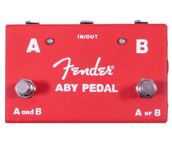 Pedale ABY a 2 interruttori, rosso