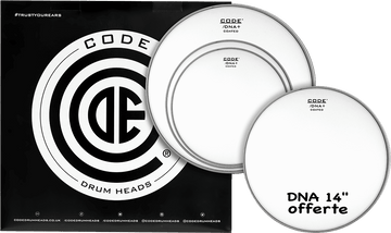 DNA Pack Standard 12"-13"-16" Sabbiata + 14" DNA Sabbiata In Omaggio