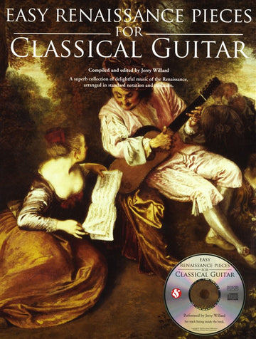 Pezzi facili del Rinascimento per chitarra classica + CD – Chitarra classica