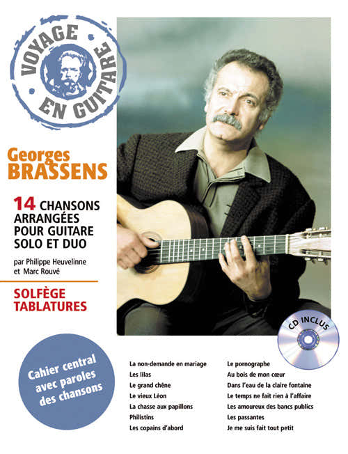 Brassens Georges - Viaggio con la Chitarra + CD