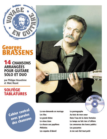 Brassens Georges - Viaggio con la Chitarra + CD