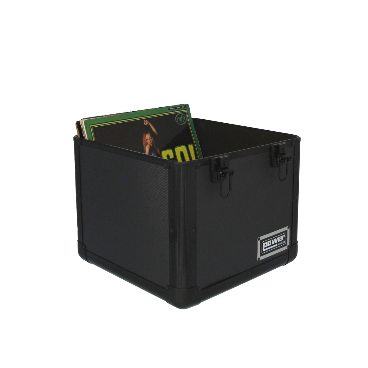 Flight case 100 vinili