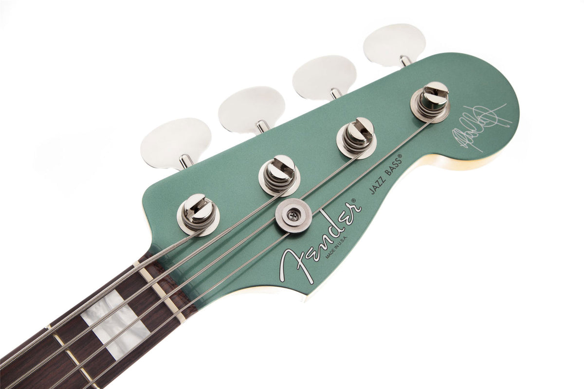 Jazz Bass Signature Adam Clayton Rw Sherwood Green Metallic