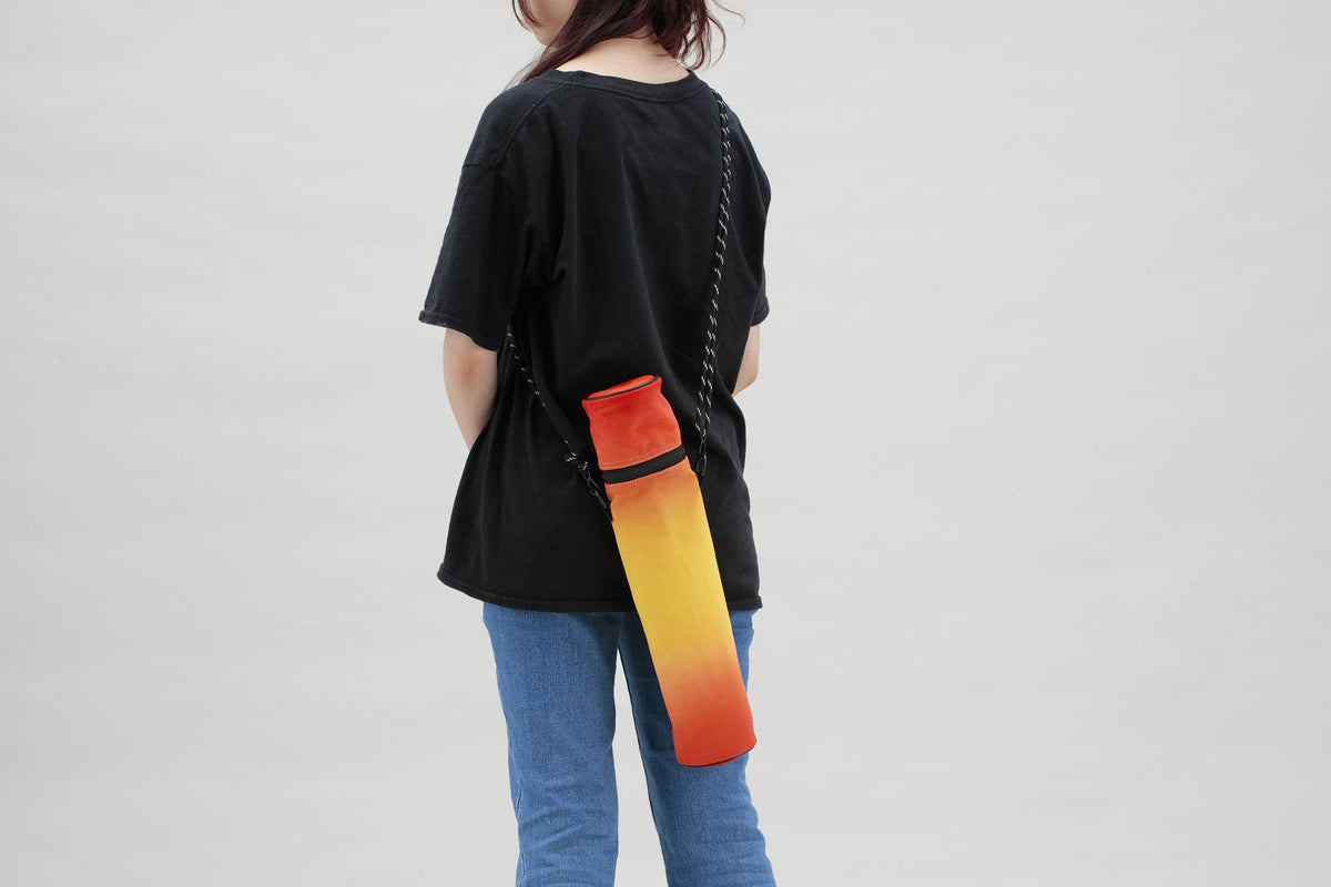 Tvsb12Oy - Vivid Collection Borsa per bacchette - Arancione X Giallo