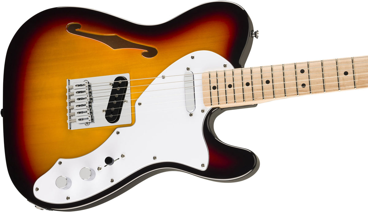 Telecaster Thinline Affinity MN Sunburst a 3 colori