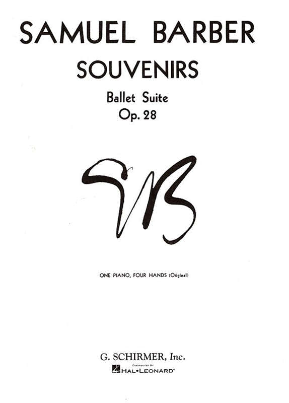 Samuel Barber - Souvenirs Op.28 - Duetto per Pianoforte