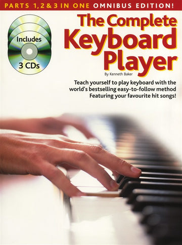 BAKER KENNETH - COMPLETE KEYBOARD PLAYER - OMNIBUS EDITION - PARTS 1 2 AND 3 IN ONE - KEYBOARD