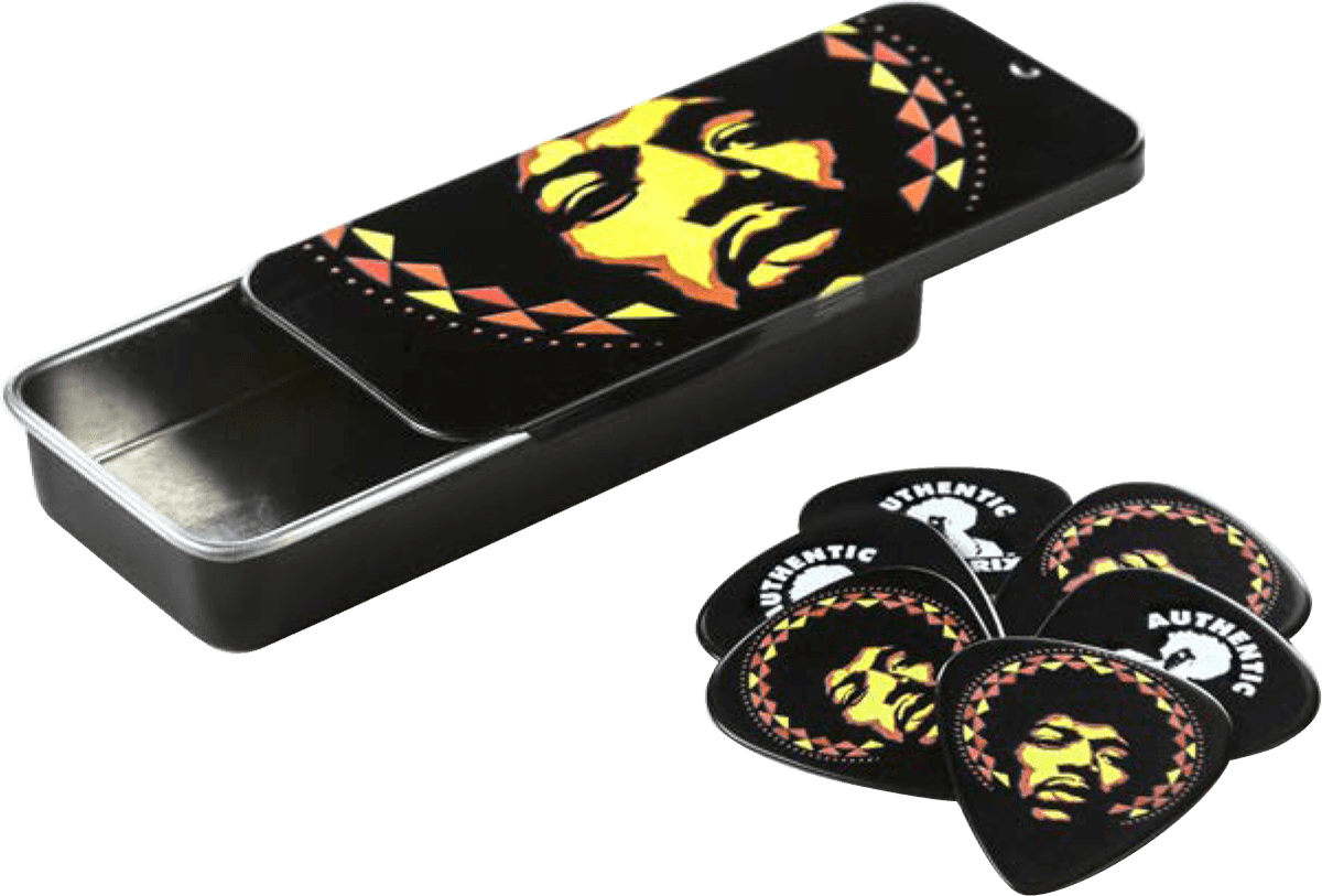 6 x Jimi Hendrix Aura Mandala Heavy Scatola