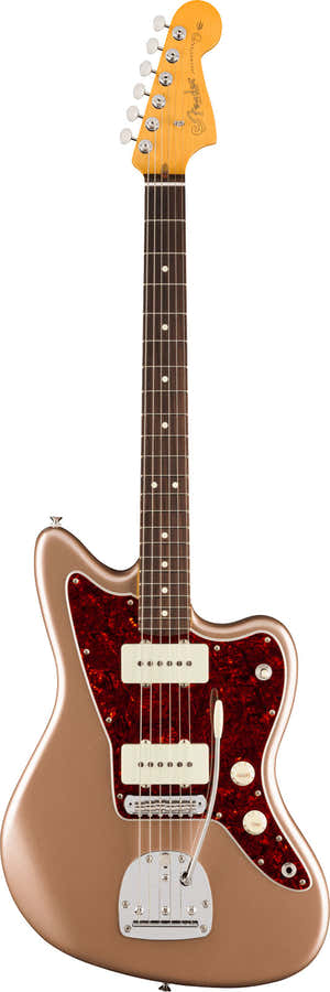 American Professional Classic Jazzmaster RW Firemist Gold sbiadito