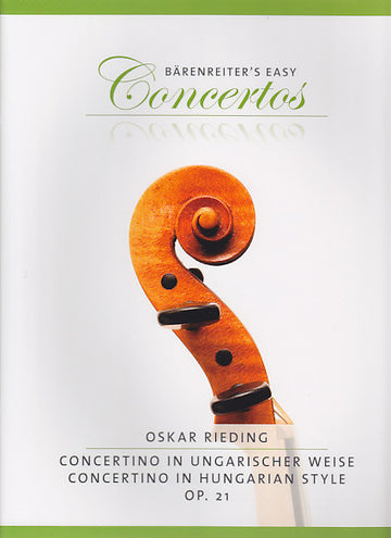 Rieding Oskar - Concertino nello stile ungherese Op.21