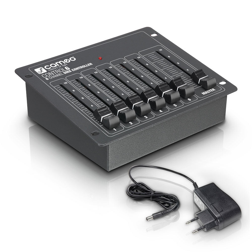 Cameo CONTROLLO 6 - CONTROLLER DMX A 6 CANALI