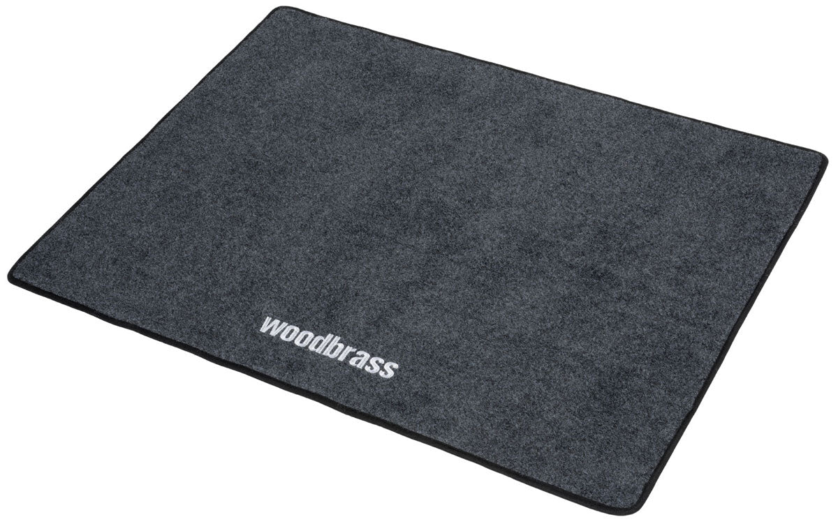 Tappeto per Batteria 130 x 100 cm Grigio Scuro
