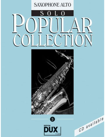 POPULAR COLLECTION 3 - SAXOPHONE ALTO SOLO