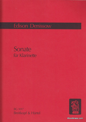 Denissow Edison - Sonate Pour Clarinette Seule