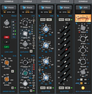 UAD Luna API Vision Pacchetto di emulazione della console