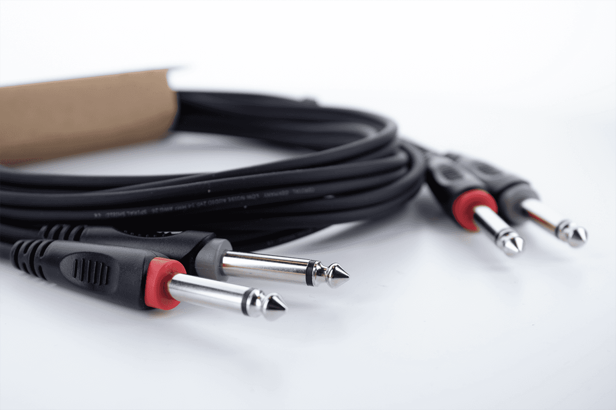 Cavo Audio Doppio Jack Mono 3 M