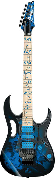 JEM77P-BFP Motivo floreale blu Signature Steve Vai Premium