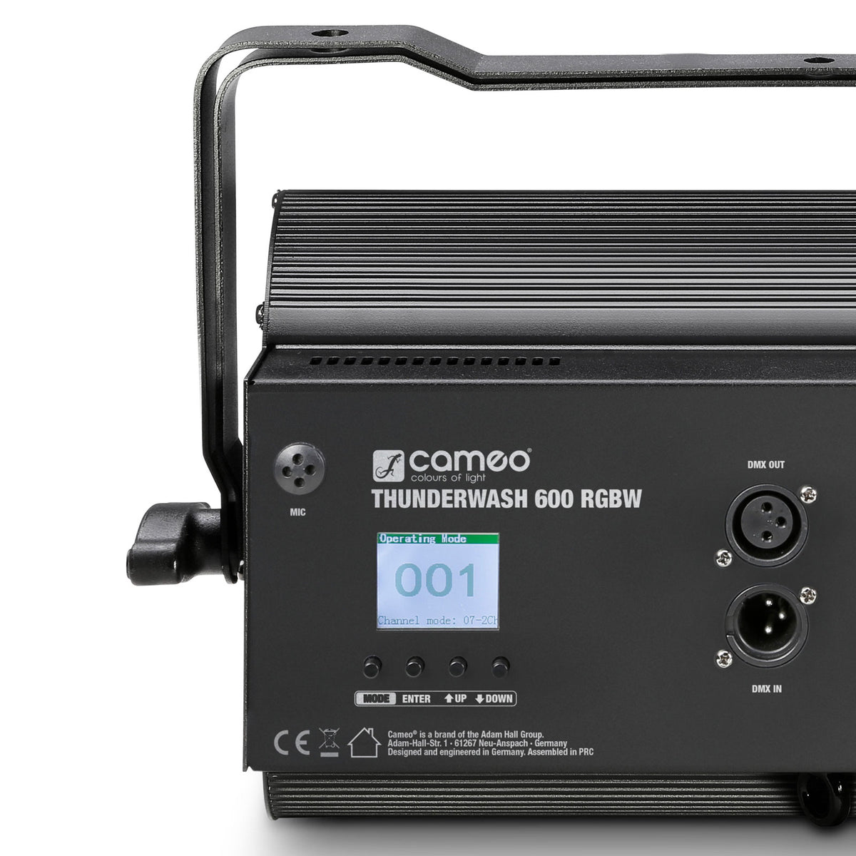 THUNDER WASH 600 RGBW - LUCE STROBOSCOPICA ACCECANTE E LAVANTE 3 IN 1