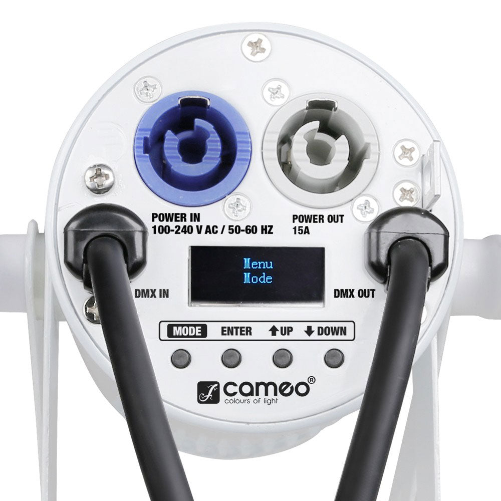 Q-SPOT 15 RGBW WH - SPOT COMPACT LED RGBW 15 W SCATOLA BIANCA