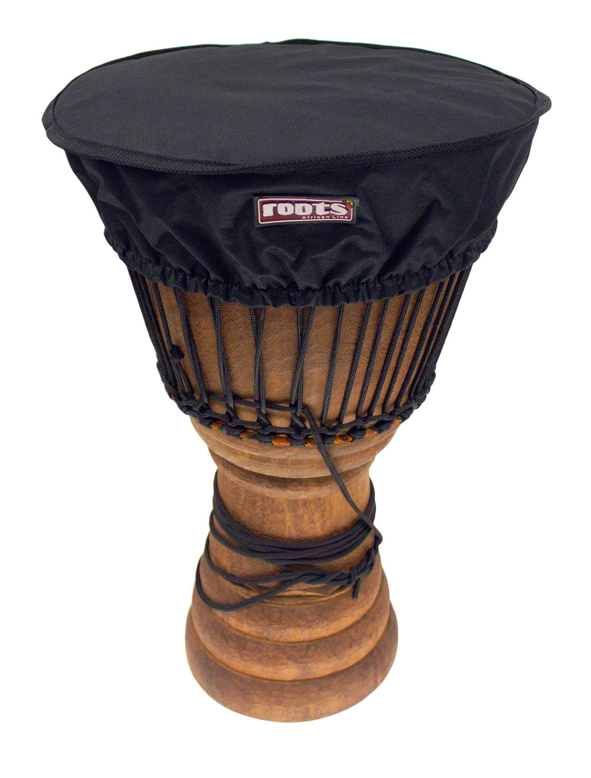 Custodia Deluxe Protezione Pelle Djembe 35-38 CM Nylon - Nero