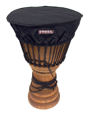 Custodia Deluxe Protezione Pelle Djembe 35-38 CM Nylon - Nero