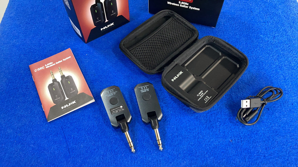 C5RC Sistema Wireless Per Chitarra 5,8 GHz Sincronizzazione Automatica - Stock B